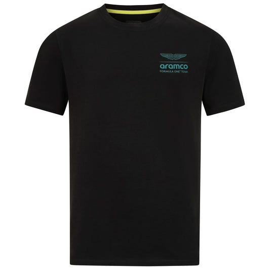 Aston Martin Aramco F1 - Cotton T-shirt - Black