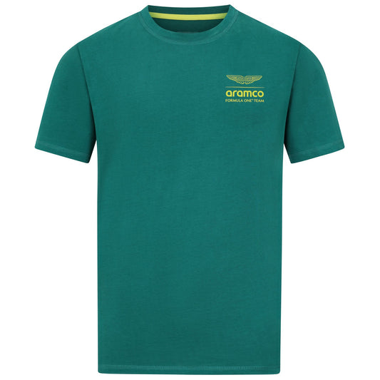 Aston Martin Aramco F1 - Cotton T-shirt - Green