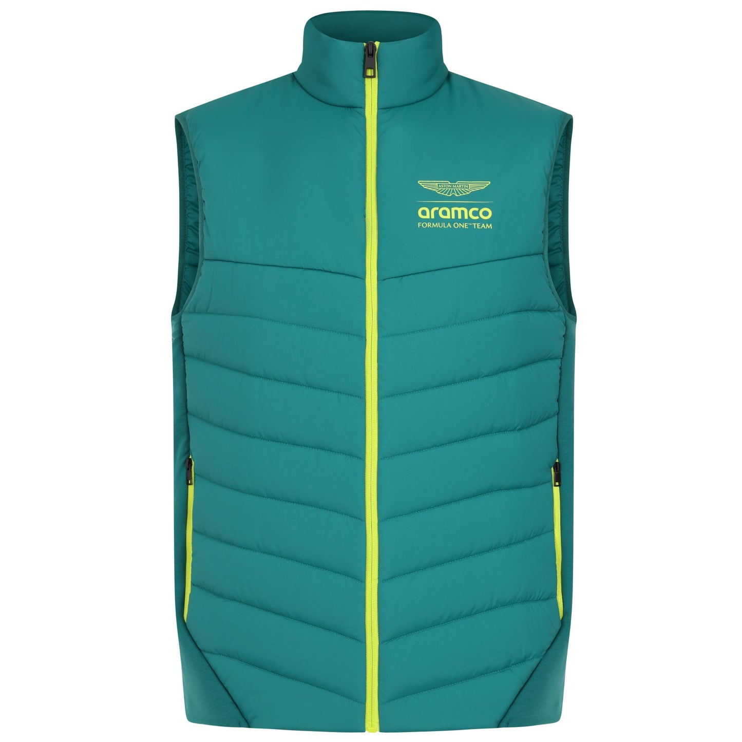 Aston Martin Aramco F1 - Hybrid Padded Gilet - Green